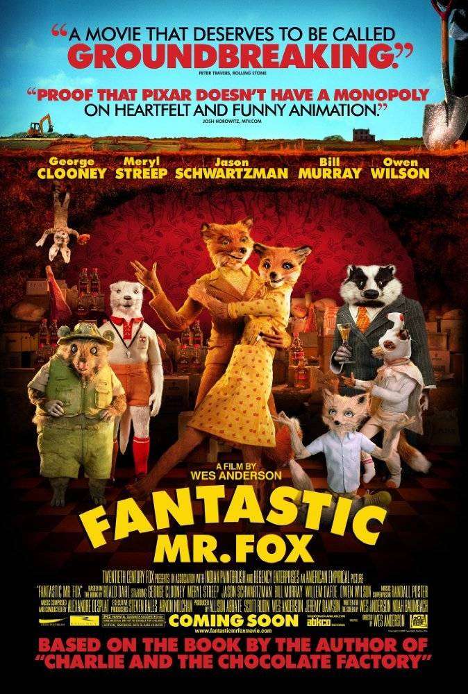 مشاهدة فيلم Fantastic Mr Fox 2009 مترجم مشاهدة فيلم Fantastic Mr Fox 2009 مترجم